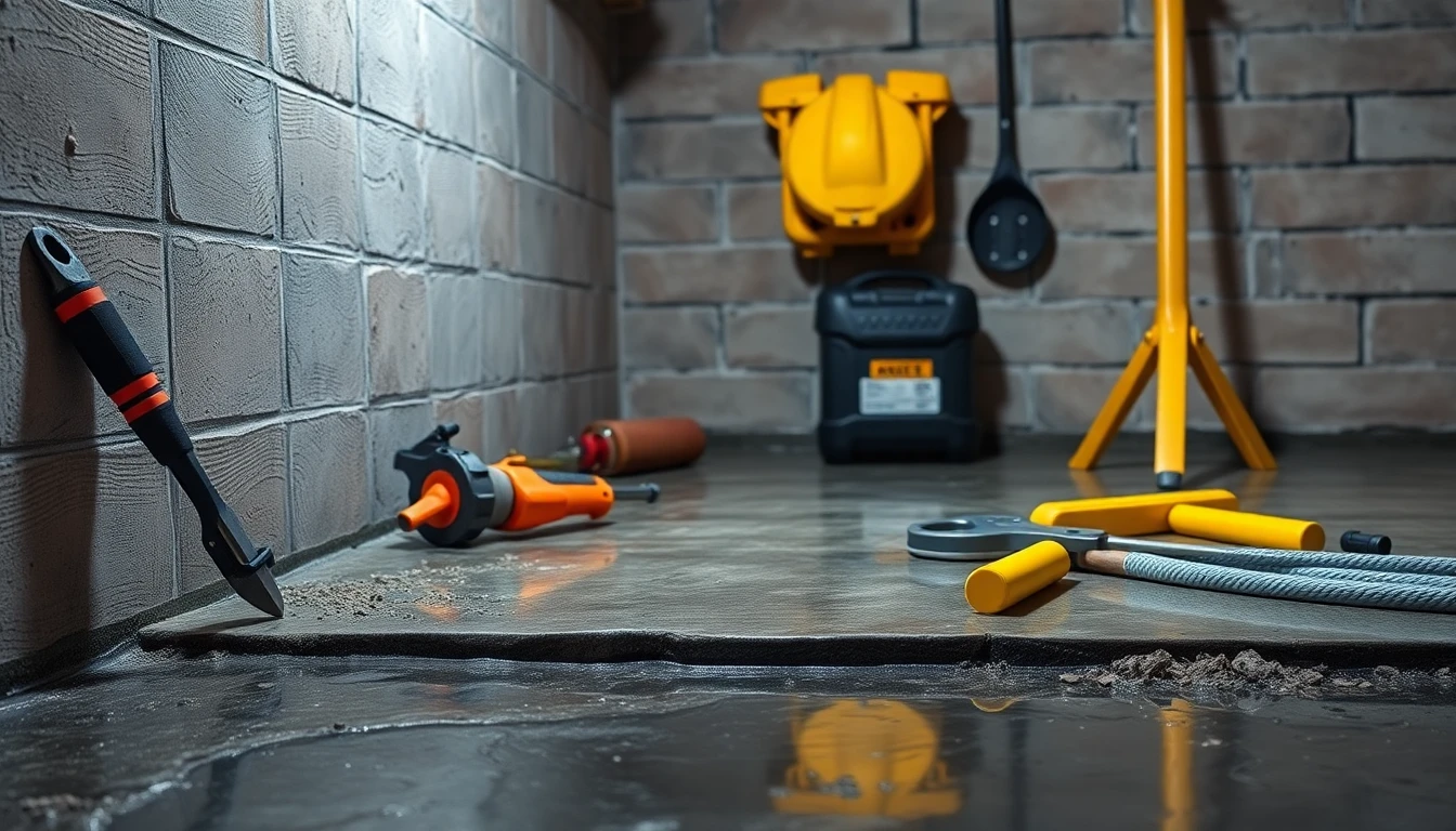 Wet Basement Repair